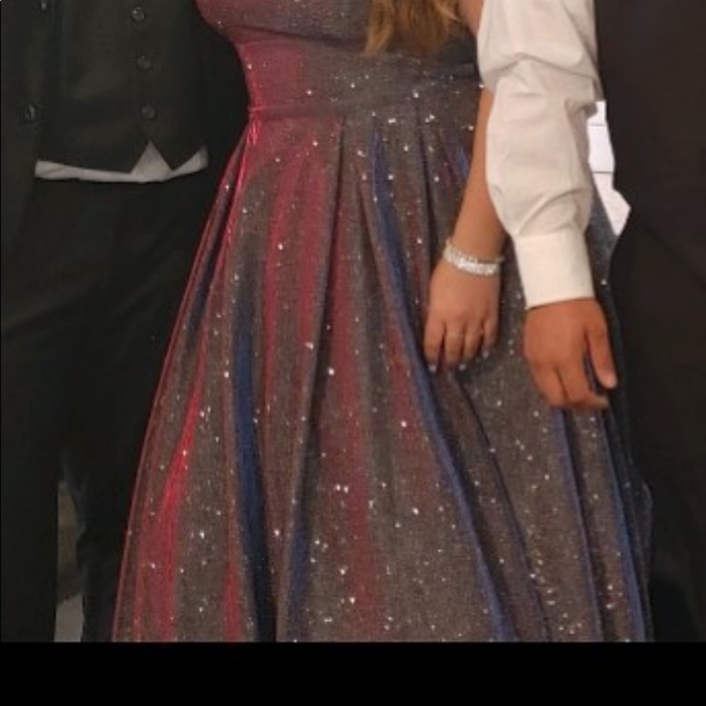 A glittery dress WITH pockets originally 375